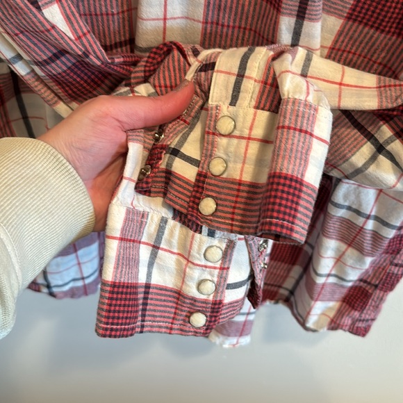 EUC Salt Valley western shirt in red plaid - Picture 5 of 5